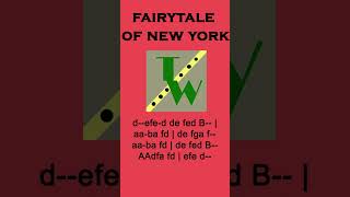 Fairytale of New York  Tin Whistle Cover with Notes fairytaleofnewyork tinwhistle notes cover [upl. by Eseerahs440]