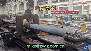 Pipe Mould Producing Process [upl. by Beaufort]