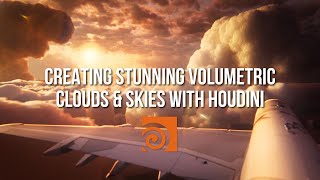 TRAILER Creating Stunning Volumetric Clouds amp Skies with Houdini [upl. by Adiuqram]