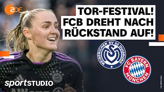 MSV Duisburg – FC Bayern München  FrauenBundesliga 18 Spieltag Saison 202324  sportstudio [upl. by Jesus132]