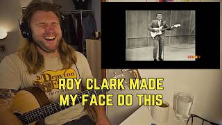 First time REACTION to ROY CLARK playing Folsom Prison Blues [upl. by Prospero]