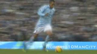 Robinho 2009 Manchester City compilation HD 1 halfseason [upl. by Aerbma]