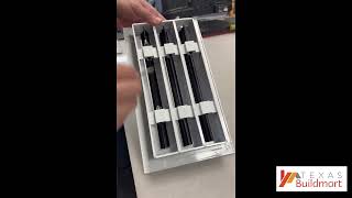 How To Remove Louvers Dampers from AC Vent  Texas Buildmart [upl. by Ojeibbob]