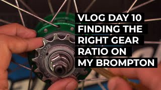 Finding the right gear ratio for my Brompton [upl. by Ralaigh]