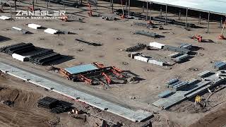 Tour the Tesla Semi Factory Construction Circumnavigation Site [upl. by Ymmot425]