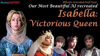 Who was Isabella of France AI Animated Real Faces of the Warrior Queen of England [upl. by Morril14]