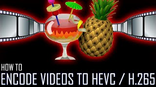 How to Encode Videos to HEVC  H265 With Handbrake [upl. by Hoagland377]