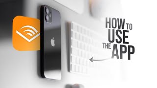 How to Use the Audible App on iPhone tutorial [upl. by Ahseinar]