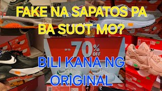 THE OUTLET STORE NG NIKE 70 SALE ANG MGA SAPATOS GANDA NG MGA STOCKS [upl. by Carrnan614]