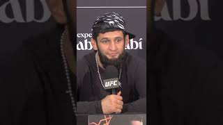 Khamzat Chimaev Talks About Breaking Whittakers Jaw shorts fyp viralvideos viral ufc [upl. by Fillian711]