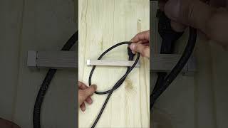 How to Solve Tangle Wires Easily  Quick Hacks for Organized Cables trending viral shrots hacks [upl. by Fe505]