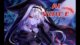 Arknights  Specter AI Voice test [upl. by Atteniuq]