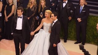 Zac Posen Reveals How He Invented Claire Danes LightUp Met Gala Gown [upl. by Leonardo]