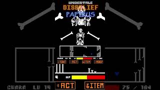 Unofficial Disbelief Papyrus Phases 14 amp last chance ending byCezar Andrade undertale undertaleau [upl. by Pape399]