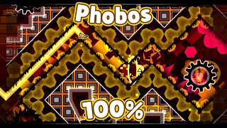 Phobos by KrmaL 100 Extreme Demon  Geometry Dash [upl. by Icram]