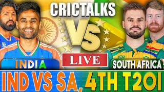 Live IND Vs SA 4th T20I Joburg  Live Scores amp Commentary  India vs South Africa [upl. by Anyotal941]