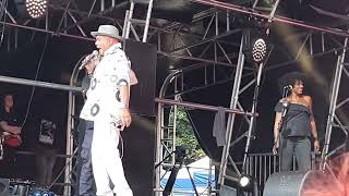 Second time around  Shalamar  Solihull Summerfest 2022 [upl. by Anaerb]