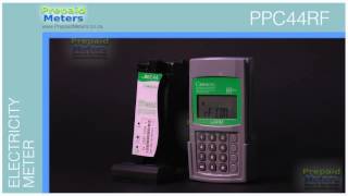 PPC44RF Single Phase DIN Rail Mounted RF Keypad Prepaid Electricity Meter [upl. by Afinom]