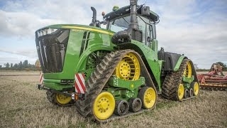 JOHN DEERE 9620RX LE MONSTRE ARTICULE 4 CHENILLES EN ACTION [upl. by Yrred]