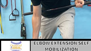 Elbow Extension Self Mobilizations and Stretches [upl. by Matthia]