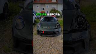 GT3 RS Before amp After 🔥 porsche gt3rs [upl. by Ranie]