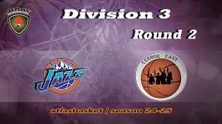 Atlasbasket  Div 3Round 2  ITAH JAZZ vs TERROR EAST [upl. by Lengel336]