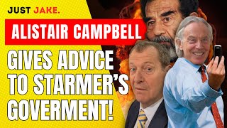 Alastair Campbells Gives Advice To The New Government [upl. by Hoag594]