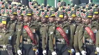 Republic Day Parade 2019  Madras Regiment [upl. by Brook]