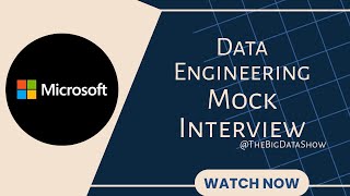 Data Engineering Mock Interview at Top Product Based Companies [upl. by Lenoel]