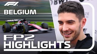 FP2 Highlights  2024 Belgian Grand Prix [upl. by Emelun]