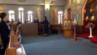 Cherubic Hymn at the Orthodox Church in Busan South Korea [upl. by Kendra]