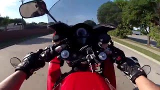 SV1000 Wheelies and test rides [upl. by Princess]