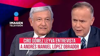 AMLO en Imagen Noticias  Entrevista completa con Ciro Gómez Leyva [upl. by Rhianna]