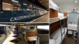 The new Caledonian Sleeper train from London to Scotland [upl. by Engel]