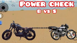 BULLET 350CC VS SPLENDOR 180CC FULL FIGHT GAMEPLAY VIDEO [upl. by Ateiram]