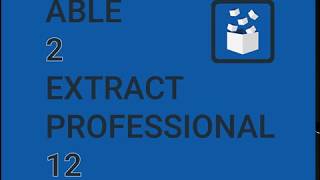 Able2Extract Professional v12 Teaser [upl. by Neellok438]