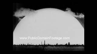 First Hydrogen Bomb H bomb test 1954 newsreel [upl. by Akiwak]