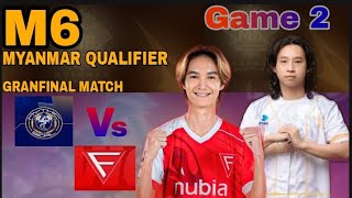 Mythic Seal🇲🇲 Vs🇲🇲 Falcon Esports M6 Myanmar Qualifier Bo 7 ထိရောက်အောင်ကြမ်းတဲ့ပွဲ [upl. by Zeuqram]