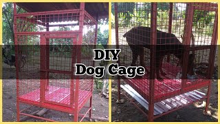 How to make dog cage  diy dog cage how to build a dog cage [upl. by Dlorrej486]