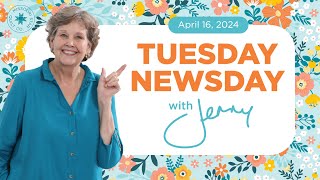 Tuesday Newsday with Jenny  April 16th 2024 [upl. by Broeker18]