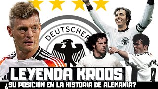 ¿DÓNDE PONGO A KROOS ENTRE LOS MEJORES FUTBOLISTAS ALEMANES DE LA HISTORIA ¿QUIÉN POR DELANTE [upl. by Child]