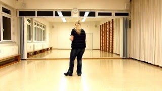 LineDance Kurs Chattahoochee 1 Teil Demo amp Schritterklärung deutsch [upl. by Maddis78]