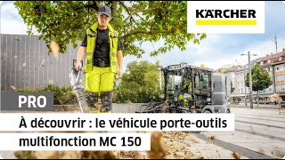 À découvrir  la balayeuse de voirie MC 150  Kärcher [upl. by Mcgean]