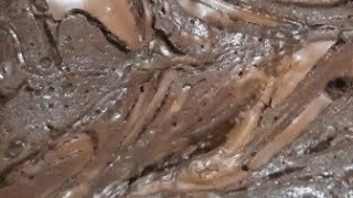 Gooey Nutella Brownies shorts [upl. by Ayt]