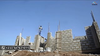 Basement Walkthrough Video before Decking  6Bedroom House on a Hill  Project Emma Ep13 [upl. by Goldin]