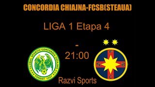 Concordia ChiajnaFCSBSteaua  LIVE  ETAPA 4 [upl. by Adnale]