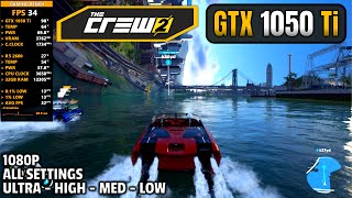 GTX 1050 Ti  Ryzen 5 2600  The Crew 2 Is Just 074 On Steam [upl. by Anilev532]