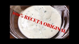 SALSA DE YOGURT PARA KEBAB 100 RECETA ORIGINAL  SAUCE YOGURT FOR KEBAB 100 ORIGINAL RECIPE [upl. by Rahman]