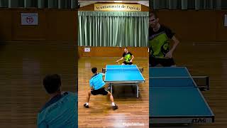 Good Rally Forehand vs Backhand 🏓 Topspin [upl. by Nerej]