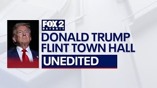 Donald Trumps Flint Town Hall UNEDITED [upl. by Areit]